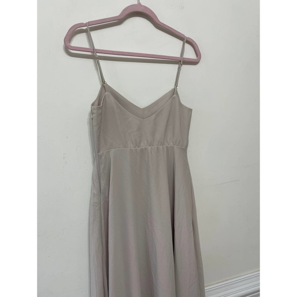 Show Me Your Mumu Faith Maxi Slip Dress in Show Me The Ring Crisp Small Lined - Picture 6 of 6